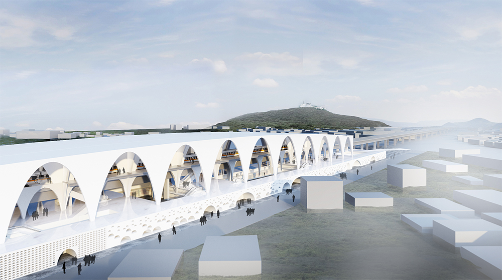 High Speed Train Station (Competition Winners)